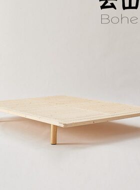 柏赫国际排骨架床架单人床实木床板沙发床架子无床头定制架子床