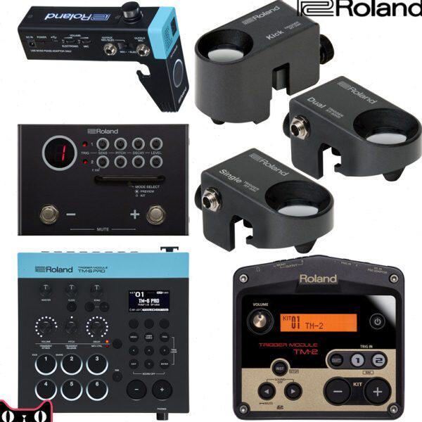 Roland罗兰RT-30K/HR/H/Mics TM-2/1/6PRO电子鼓架子鼓触发器音源