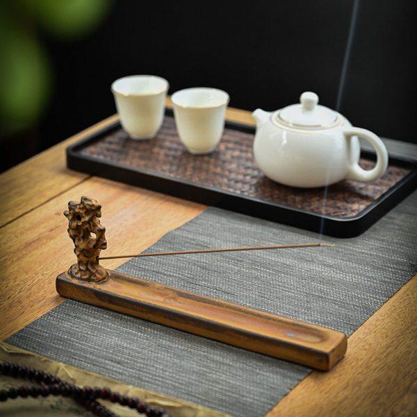 陶瓷太湖石线香炉卧式香插香座香托家用仿古点香器室内禅意檀香薰,家居饰品,香托/香盘/香座/香插,淘宝优惠券,粉丝福利购,淘宝优惠卷