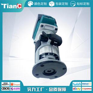 锂电修边机充电式开槽机木工修边挖孔雕刻机木工板开孔工具