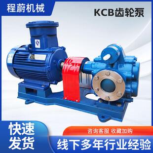 厂家现货供应KCB齿轮泵抽油泵铸铁电动自吸泵压力泵柴油泵