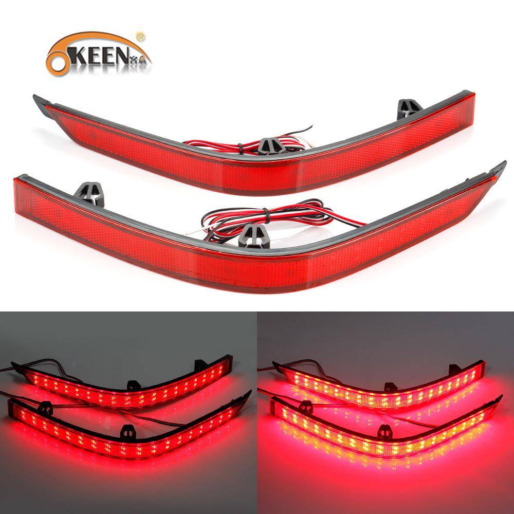 OKEEN适用15大众T6两功能后杠灯汽车高亮后雾灯新款改装led刹车灯