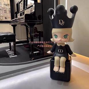 公主潮玩摆件高颜值网红画家茉莉轻奢现代客厅儿童房潮流装饰