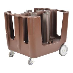 可调式盘碟车 盘碟车 碟盘车 碗碟车 碗碟运输车 滚塑防尘运碟车