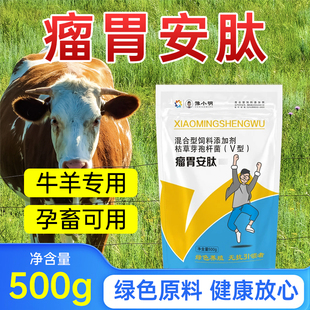 瘤胃安肽牛羊用反刍正品 牛羊瘤胃宝 瘤胃用消化饲料添加剂