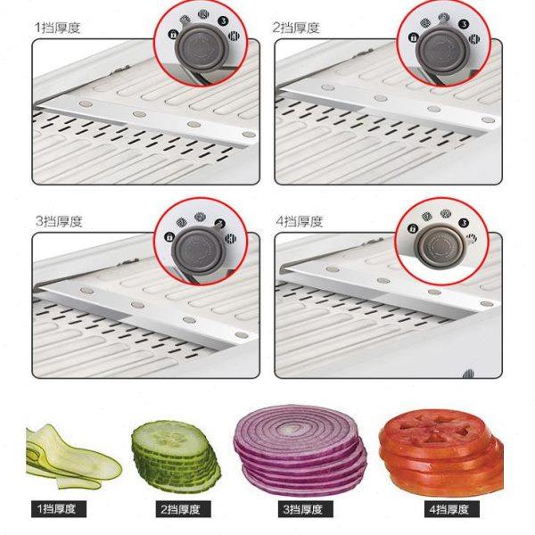 切菜丝多功能土豆切切片神器厨房家用刨器机不锈钢擦萝卜丁手动菜