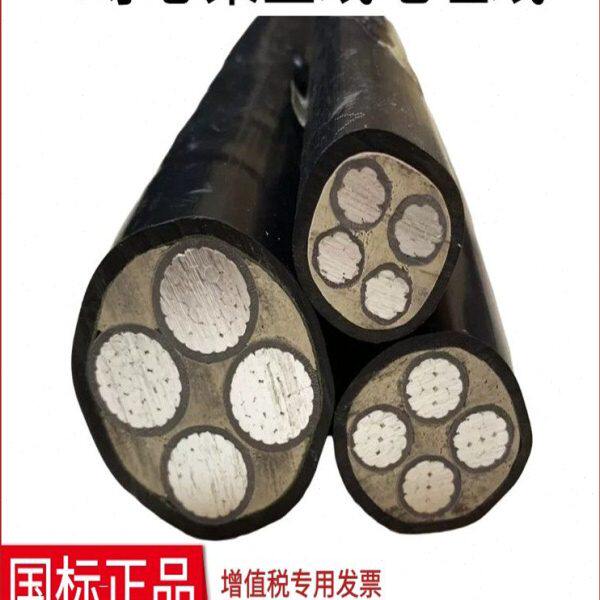 国标铝线电线四芯电缆线4芯10/16/25/35/50平方架空地埋三相四线