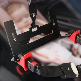 儿童安全座椅isofix硬接口支架连接带配件改加装通用Latch固定器