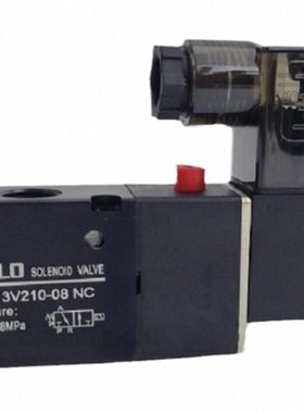 ZHOLO卓良气动电磁阀电子开关阀3V210-08 310-10 410-15 110-06NC