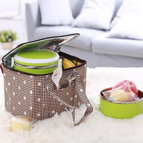 便当袋保冷袋饭盒袋母乳保温袋饭盒包便当包带饭包加厚铝箔保温包