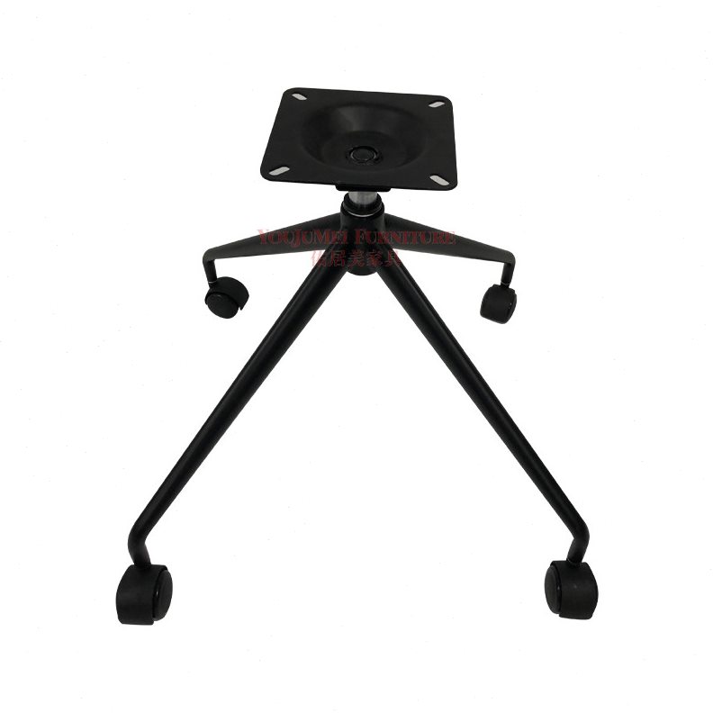 休闲椅四星脚转椅底座电脑椅子配件公椅转脚滑动转椅脚转椅底座