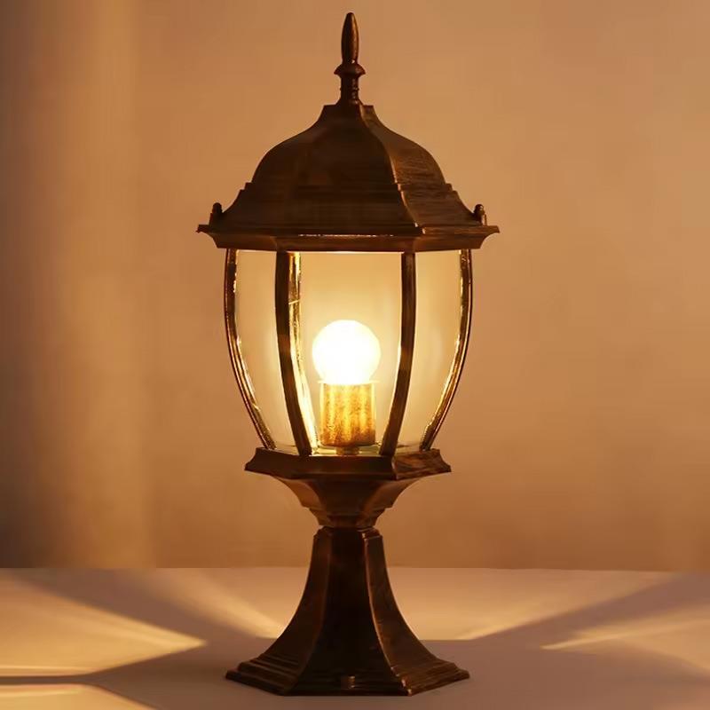 LED柱头灯户外庭院灯花园别墅墙头灯 防水大门柱顶灯防水围墙灯