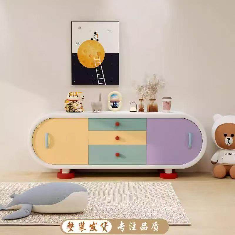 多巴胺客厅电视柜装饰柜现代彩绘展示柜置物收纳柜简约储物柜,3C数码配件,其它配件,淘宝优惠券,粉丝福利购,淘宝优惠卷