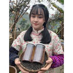 【A凉山黑珍珠黑苦荞茶】四川甘洛正宗全麦低温烘焙黑苦荞茶 焦麦