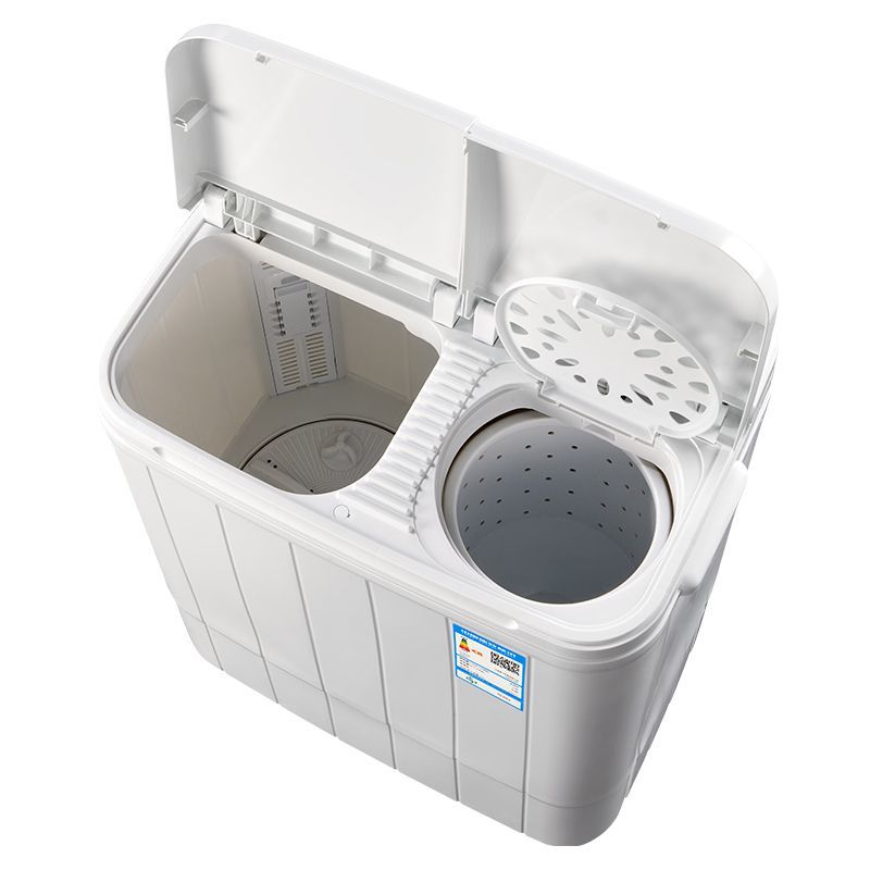 扬子5.0公斤半自动洗衣机双桶缸家用宿舍租房用小型迷你脱水甩干