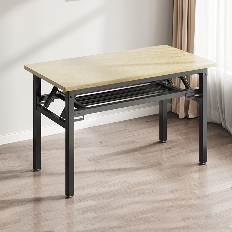 折叠桌子简易书桌长方形小桌子家用餐桌会议培训桌摆摊户外便携桌