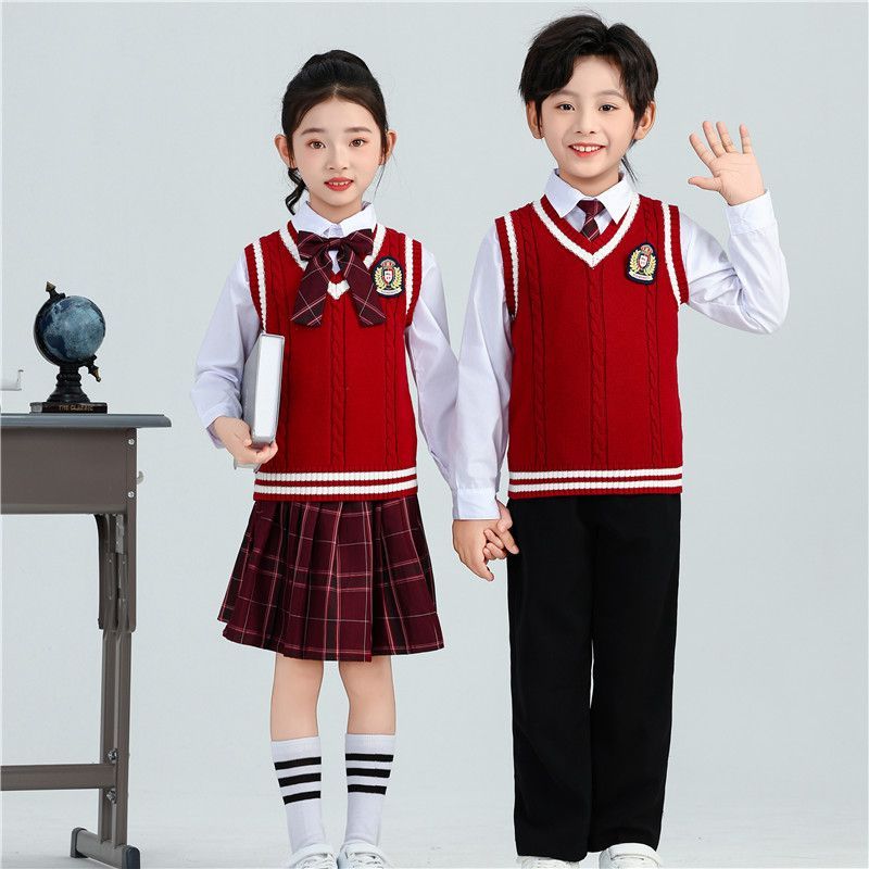 儿童合唱诗歌朗诵演出服学院幼儿园运动会班服校服中小学生套装