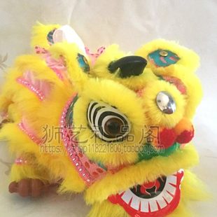 中国风醒狮头摆件纸巾套舞狮子桌面抽纸盒公司送客户龙年活动礼品