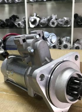 斗山挖机起动机马达65.26201-7073起动机马达300516-00056起动机