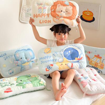 A类全棉儿童安抚豆豆枕头3到6岁30x50cm枕芯40x60幼儿宝宝午睡枕