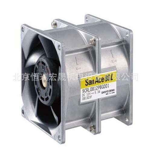 9CRL0612P0G001 Sanyo山洋 12V 70.6CFM 16500转 60*60*76mm