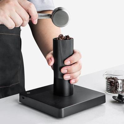 l-beans不锈钢手摇磨豆机手冲咖啡豆研磨机便携式木柄手摇咖啡磨