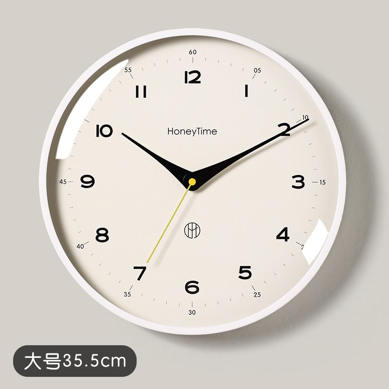 钟表挂钟现代简约客厅挂墙2024C新款静音创意时钟家用卧室轻奢挂