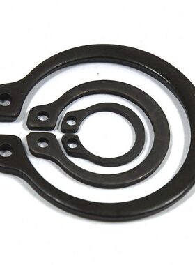 Φ12-Φ100 65锰 DIN1460 特厚 加厚轴用挡圈 重型挡圈 德标卡簧