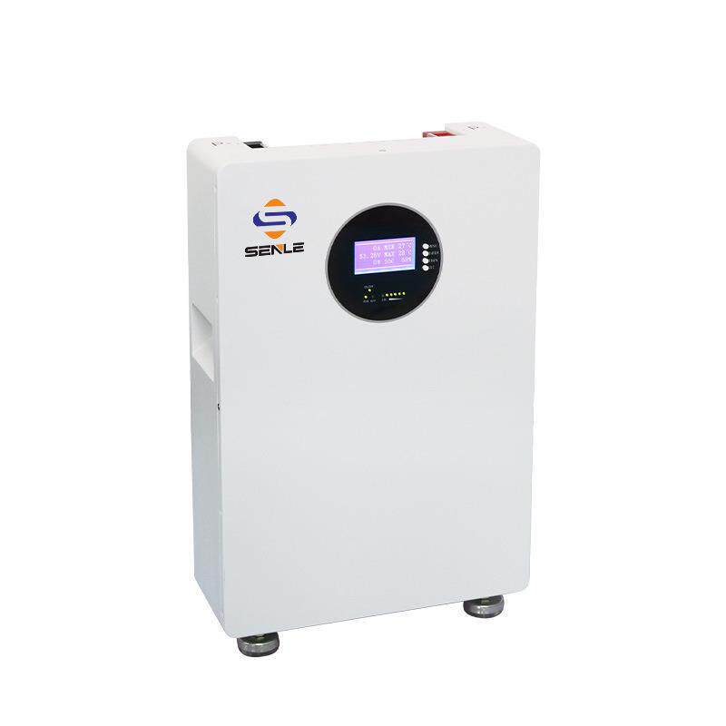 家庭储能51.2V磷酸铁锂太阳能光伏发电系统5KW10KW15KW挂壁式