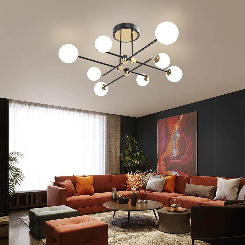 现代简约卧室灯创意客厅餐厅书房枝型魔豆灯具轻奢服装店室内吊灯,3C数码配件,其它配件,淘宝优惠券,粉丝福利购,淘宝优惠卷