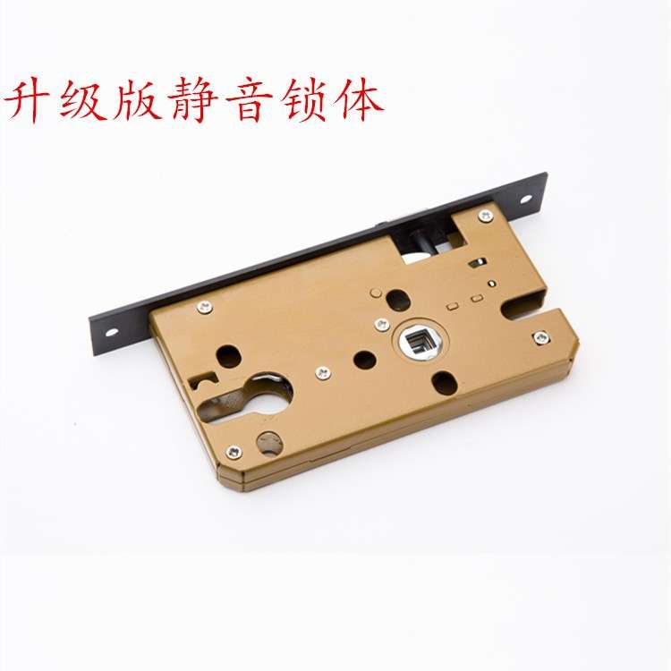 贝尔维帝静音锁体木门黑色8550 8560 5850青古颜色大门锁锁芯金色