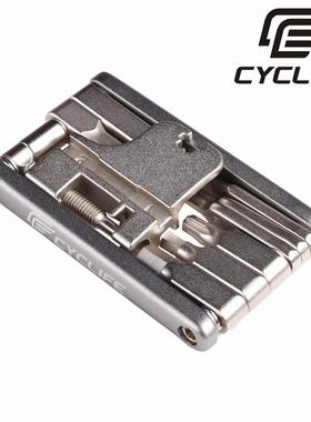 CYCLIFE CL-616自行车组合折叠工具16合1带截链器T25钢丝扳手