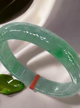 【顺丰包邮】缅甸天然冰种翡翠手镯女 冰糯种玉镯 珠宝级老坑