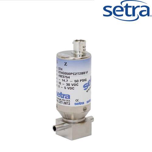 美国Setra224超高纯流过式压力变送器 半导体绝压表压复合压传感