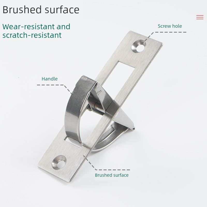 不锈钢隐形隐藏式把手抽屉旋转把手配电箱设备柜工业把手Xab86Xac