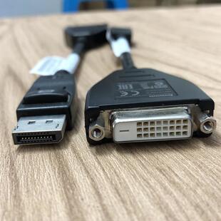 原装显卡配线DP转DVI母高清转 接线连接转换显卡笔记本显示器转换