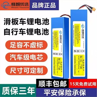 电动车滑板车锂电池48v36v12ah15ah希洛普折叠代驾自行车电瓶24v