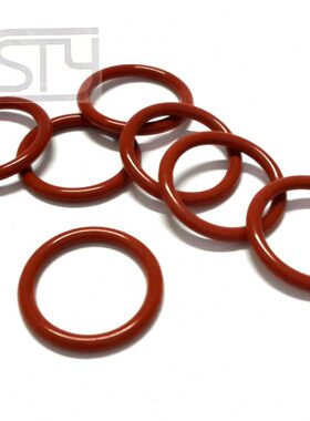 sty密封件硅胶O型圈 耐高温柔软密封垫胶圈 外径105~260线径2.4mm