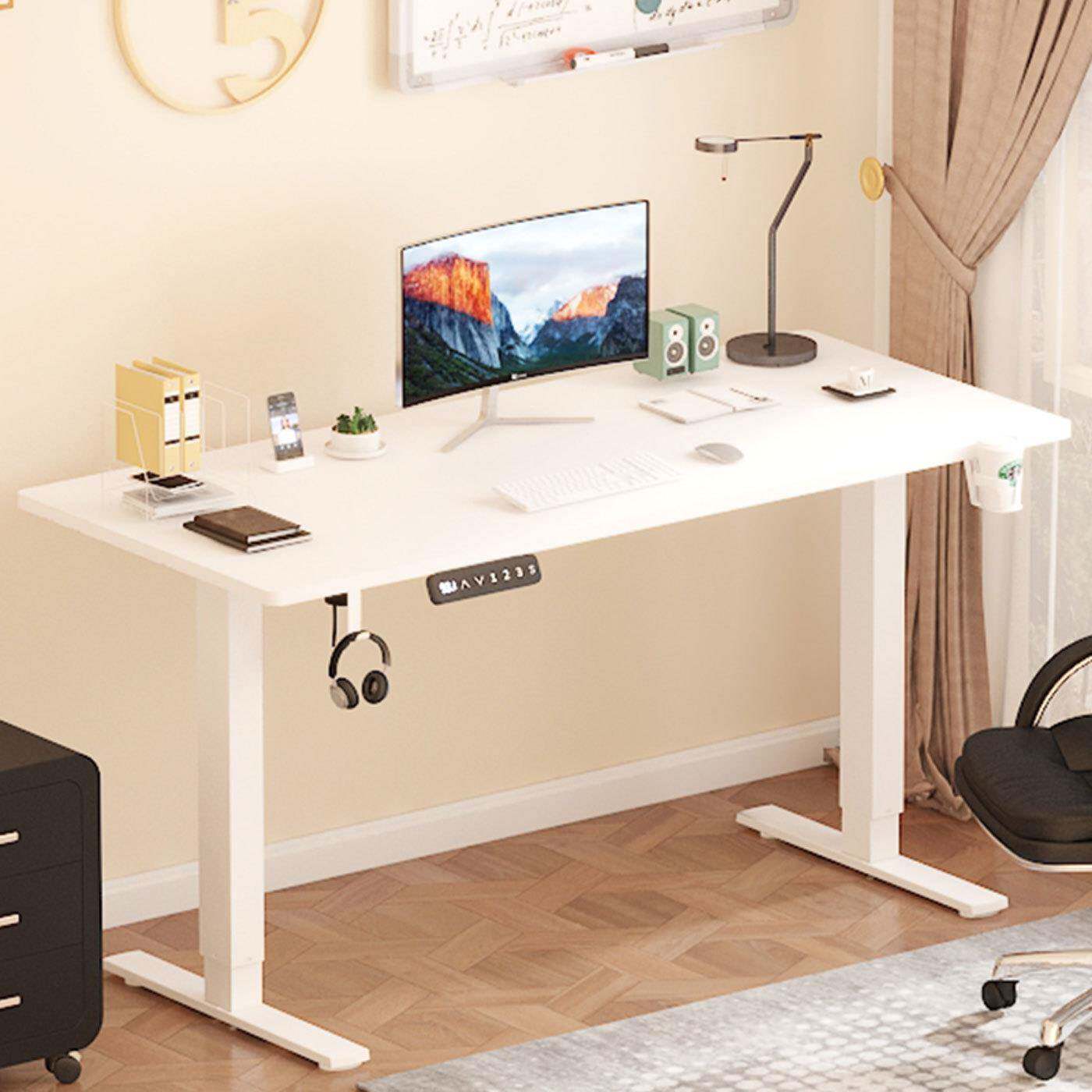 电动升降桌站立式工作台办公桌书桌电脑桌简约现代家用桌子