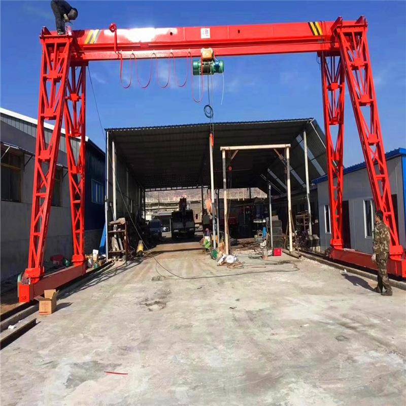 龙门架起重机小型简易1吨2吨3吨5吨易拆卸电动万向移动龙门吊架