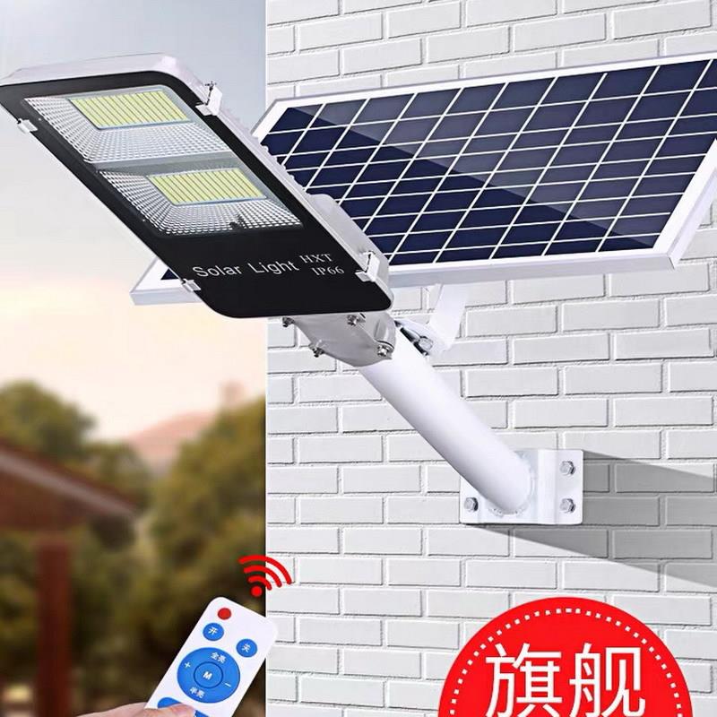 太阳能灯户外庭院灯新农村超亮家用照明灯100w大功率LED防水路灯
