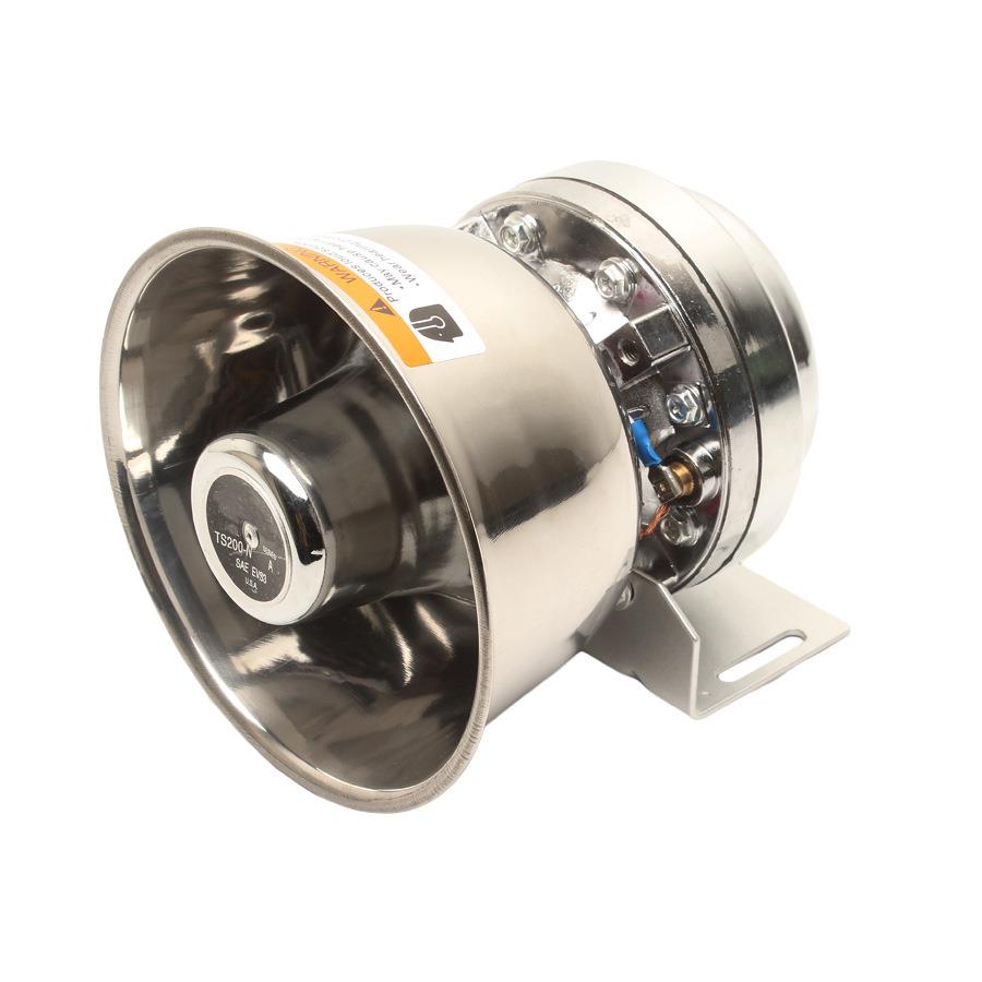 12V汽车喇叭车载喊话扩音器不锈钢大功率通用200W400W600W高音