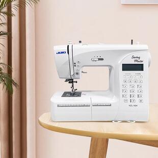 JUKI重机H90家用电动多功能全自动小型缝纫机锁边吃厚