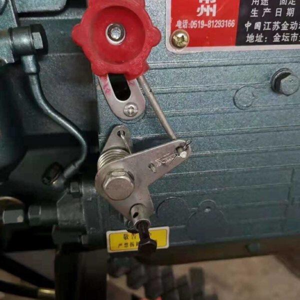 常州手扶柴油机油门控制器链接件单杠15马力通用1100调速手柄