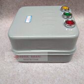 QC12 磁力起动器QC36 40A电磁启动器正反转可逆 带按钮