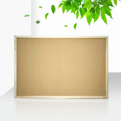 富尼木框软木板 照片墙 图钉板 松木板留言板 形象墙 软木100*150