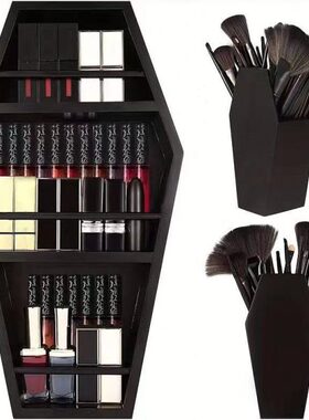 Cat in the Moon Crystal Wooden Shelf 花瓶木制水晶置物架摆件