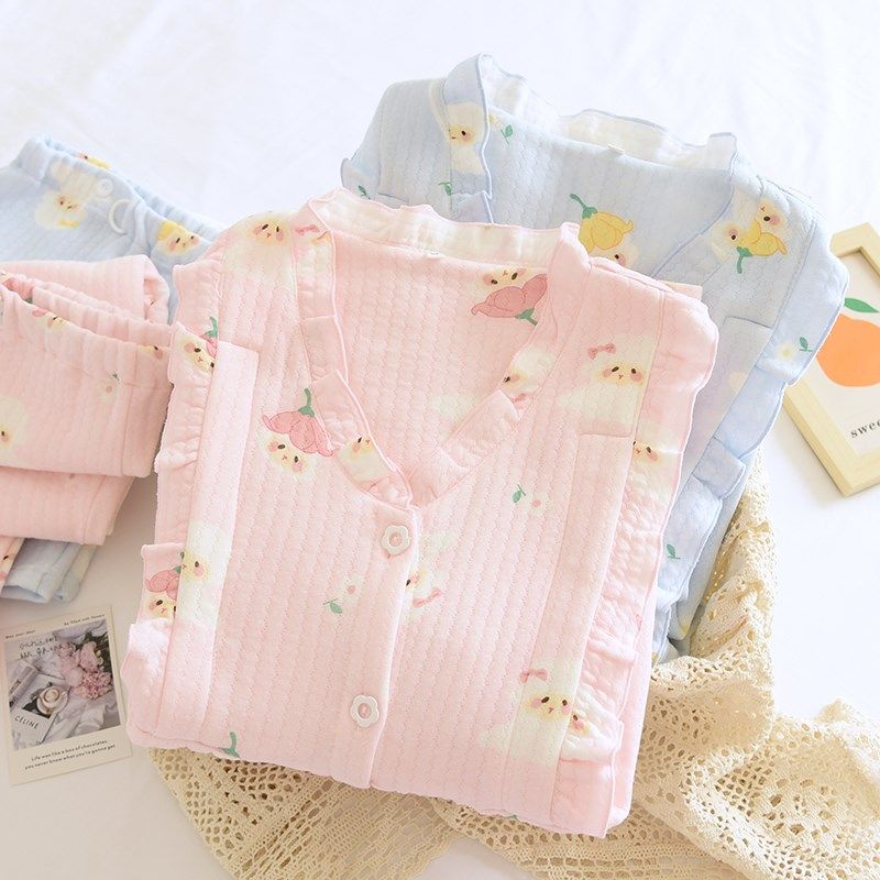 月子服睡衣女春秋全棉长袖产后哺乳孕妇三层空气棉产妇家居服套装,孕妇装/孕产妇用品/营养,哺乳衣/月子服,淘宝优惠券,粉丝福利购,淘宝优惠卷