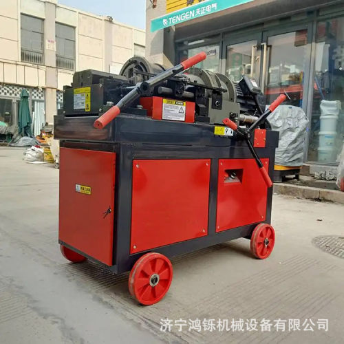 钢筋套丝机 40重型直螺纹钢筋剥丝机 全自动滚丝套丝机