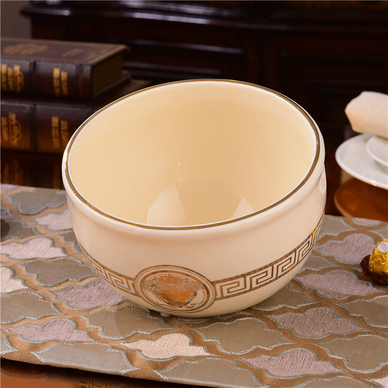 欧式陶瓷桌面小垃圾桶无盖KTV客厅茶几果皮盅收纳桶会所办公室